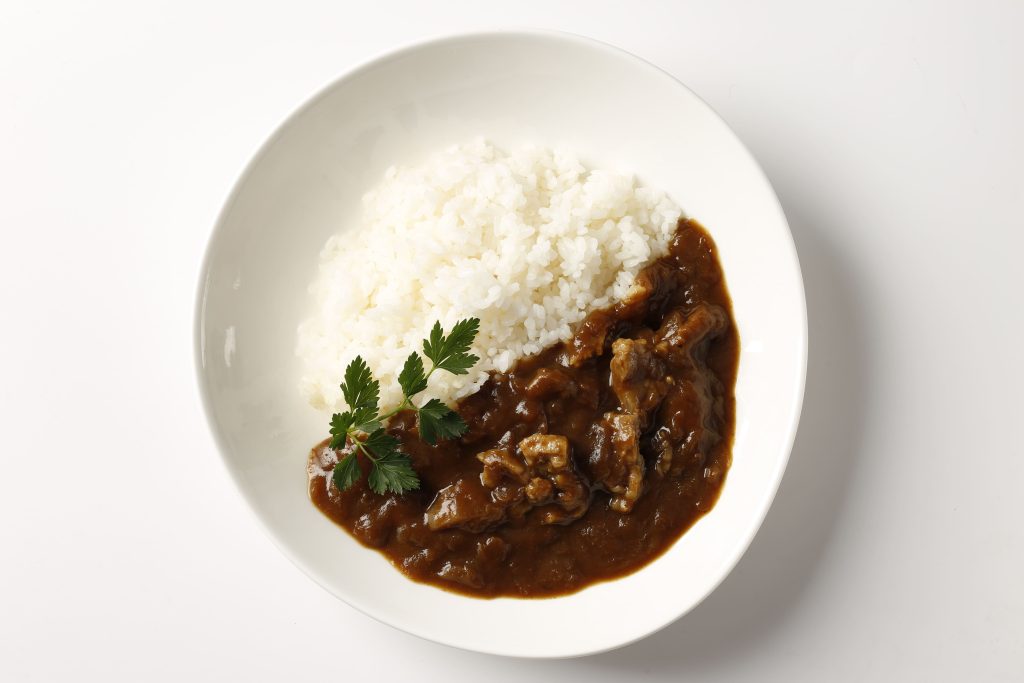 奥出雲和牛の牛筋カレー