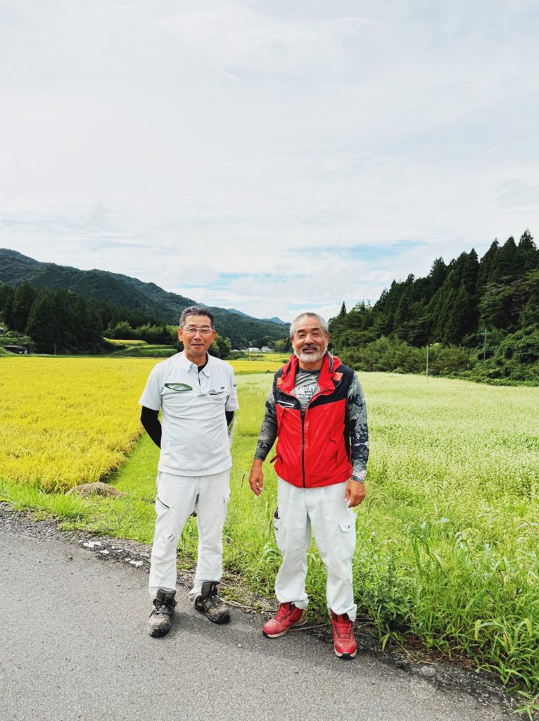 仁多米づくりを支える生産者の方々。