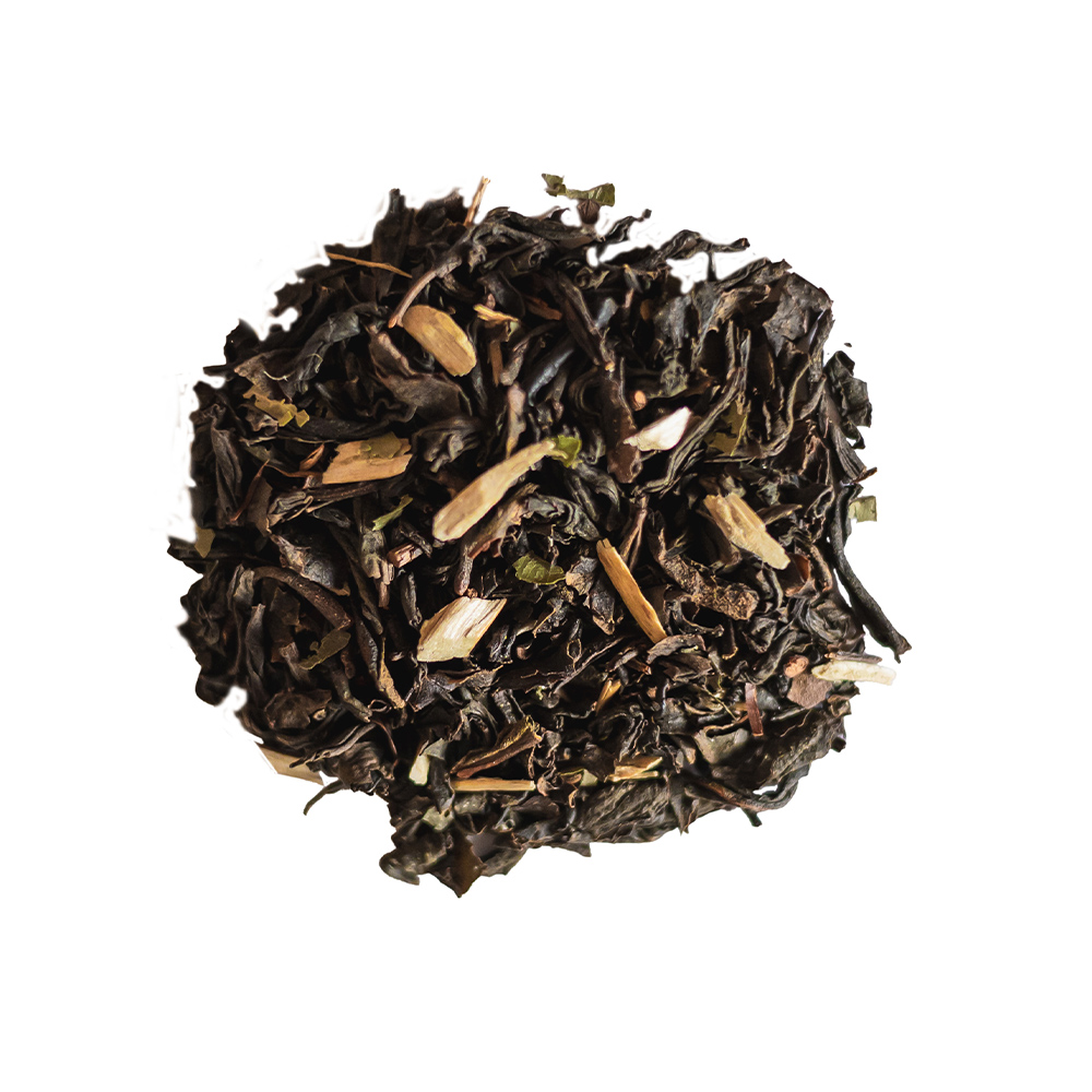 クロモジ和紅茶の茶葉はティーパック1つ2g。マグカップ1杯分のお茶を淹れられます。