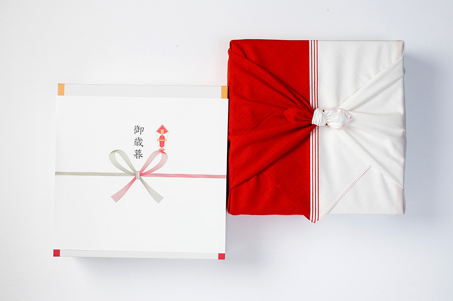 熨斗対応 紅白風呂敷包装します